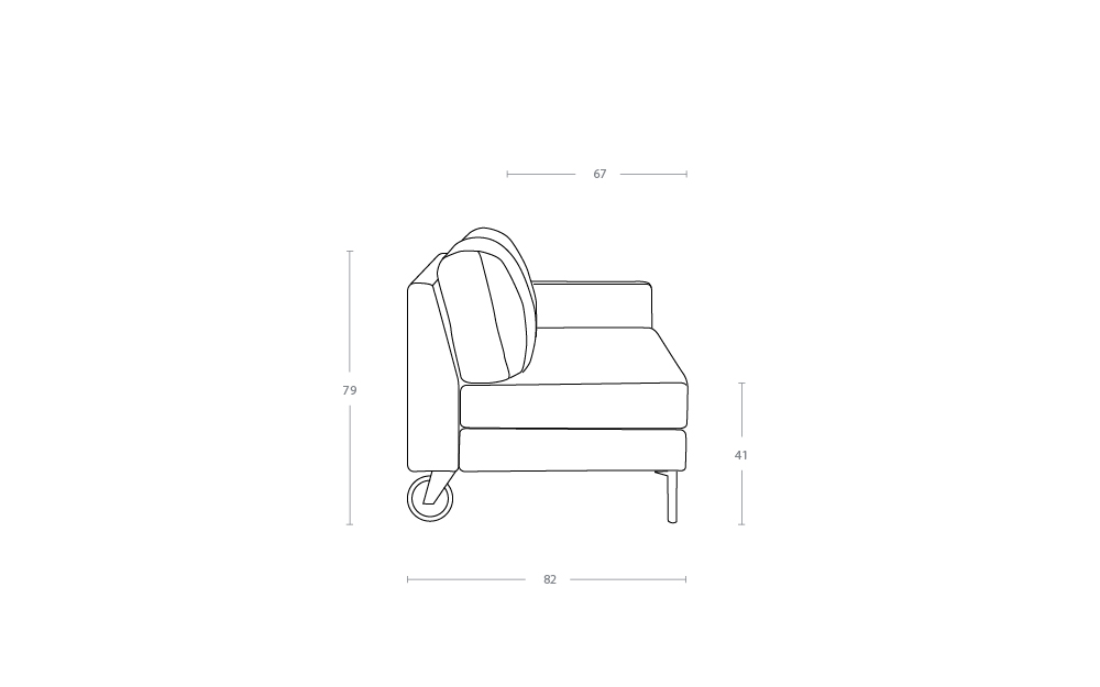 Dimensoes do produto sofa cama cc